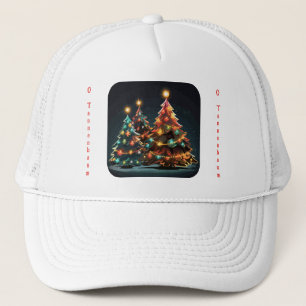 Gorra De Camionero Resplandor de Tannenbaum