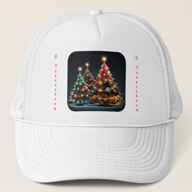 Gorra De Camionero Resplandor de Tannenbaum (Anverso)