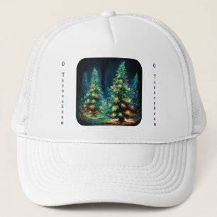 Gorra De Camionero Resplandor de Tannenbaum