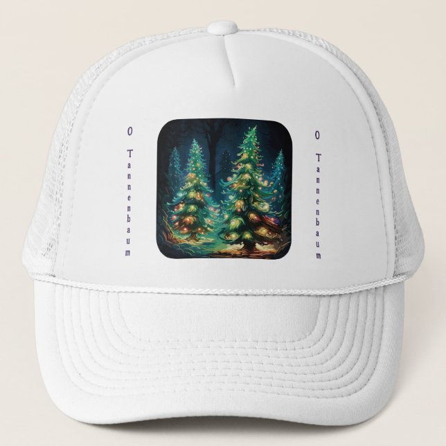 Gorra De Camionero Resplandor de Tannenbaum (Anverso)