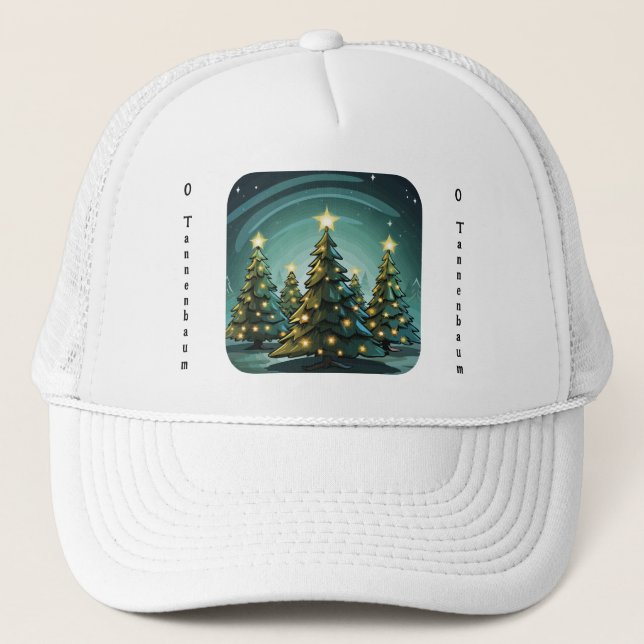 Gorra De Camionero Resplandor de Tannenbaum (Anverso)
