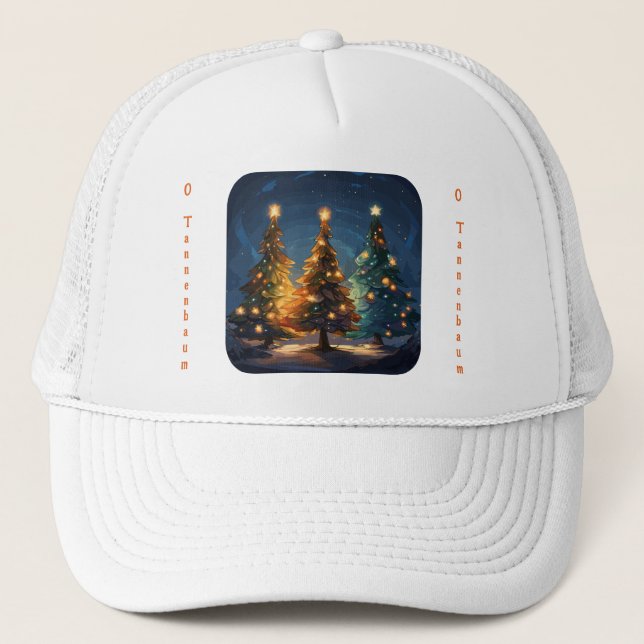 Gorra De Camionero Resplandor de Tannenbaum (Anverso)
