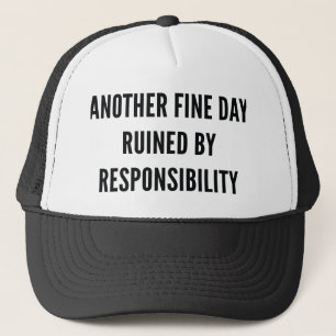 Gorra De Camionero Responsabilidad