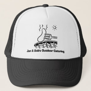 Gorra De Camionero Restauración al aire libre y barbacoas.