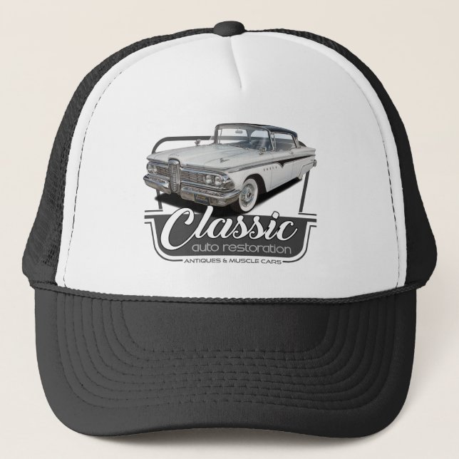 Gorra De Camionero Restauración auto clásica (Anverso)