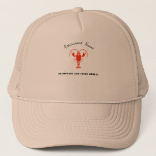 Gorra De Camionero Restaurante de marisco moderno y langosta de merca