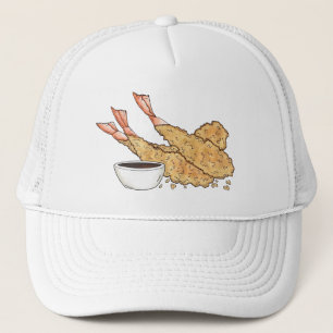 Gorra De Camionero Restaurante japonés Shrimp Prawn Tempura