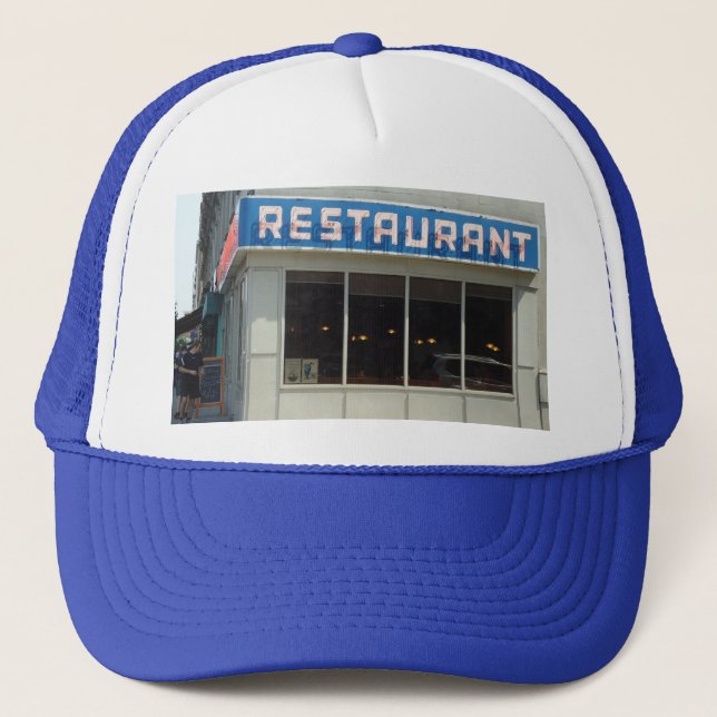 Gorra De Camionero Restaurante NYC Manhattan (Anverso)