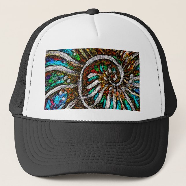 Gorra De Camionero Resumen amoniita (Anverso)