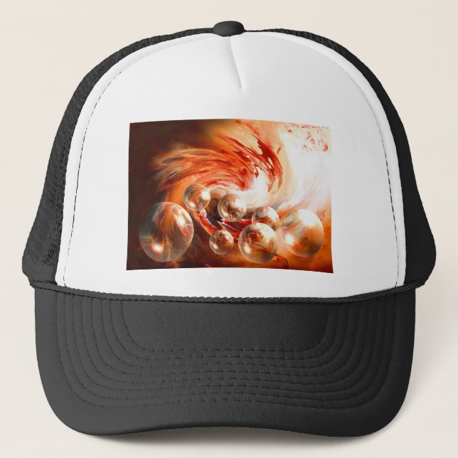Gorra De Camionero Resumen contemporáneo (Anverso)
