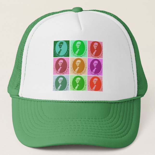 Gorra De Camionero Resumen de George Washington (Anverso)