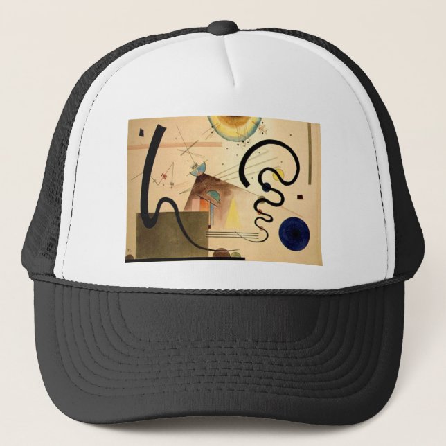 Gorra De Camionero Resumen de Kandinsky (Anverso)