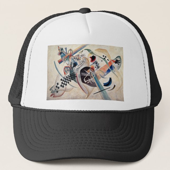 Gorra De Camionero Resumen de la composición de Kandinsky (Anverso)