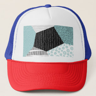 Gorra De Camionero Resumen Dibujo a Mano Libre: Fondo Artístico.