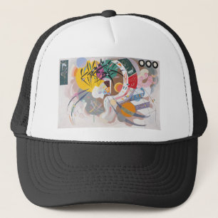 Gorra De Camionero Resumen dominante de la curva de Kandinsky