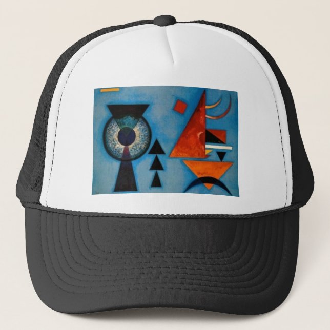 Gorra De Camionero Resumen duro suave de Kandinsky (Anverso)