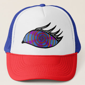 Gorra De Camionero Resumen Espiral Ojo