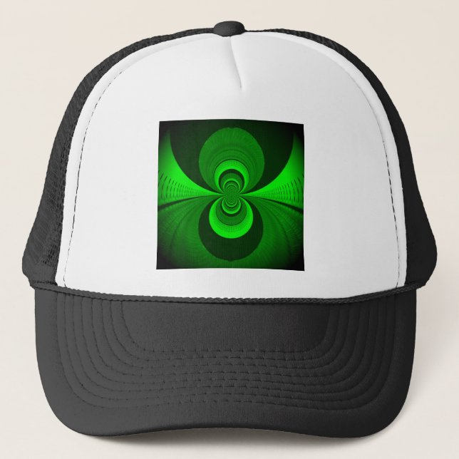 Gorra De Camionero Resumen Modelo luminoso Groovy Kaleidoscope (Anverso)