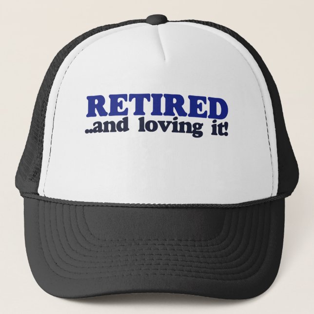 Gorra De Camionero Retirado y Amado (Anverso)