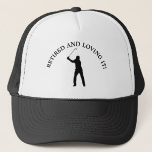 Gorra De Camionero Retirado y amándolo casquillo Golfing