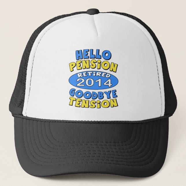 Gorra De Camionero Retiro 2014 (Anverso)