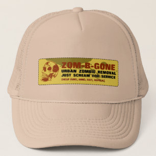 Gorra De Camionero Retiro urbano Zom-B-Ido del zombi