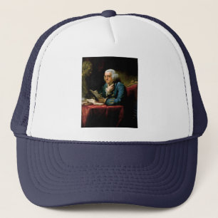 Gorra De Camionero Retrato de Benjamin Franklin