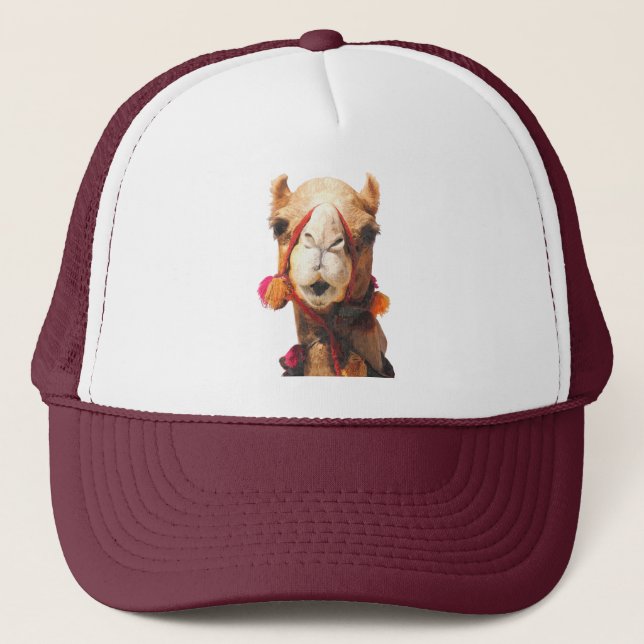 Gorra De Camionero Retrato de camello (Anverso)