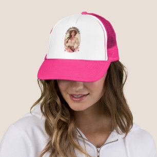 Gorra De Camionero Retrato de moda vaquera coqueta occidental