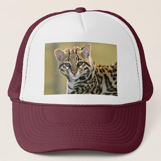 Gorra De Camionero Retrato de Ocelot (Anverso)