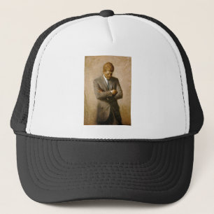 Gorra De Camionero Retrato oficial de John F Kennedy por Aaron Shikle