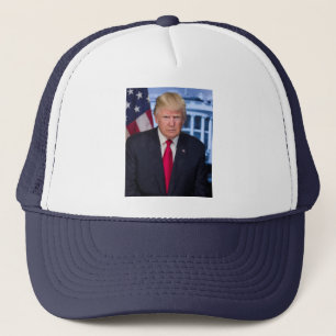 Gorra De Camionero Retrato presidencial oficial de Donald Trump