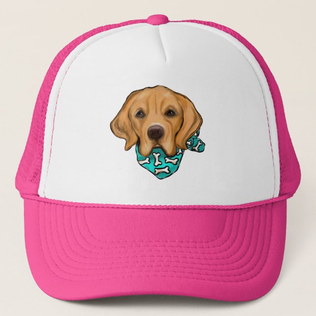 Gorra De Camionero Retriever Dorado (Anverso)