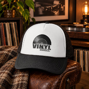 Gorra de camionero Retro 45 RPM Vinyl Addict – Re 