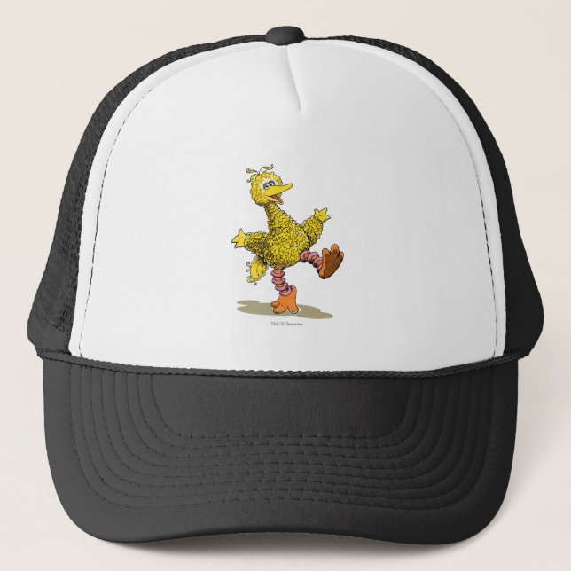 Gorra De Camionero Retro Art Big Bird (Anverso)