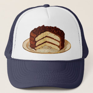 Gorra De Camionero Retro Cake