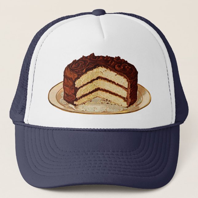 Gorra De Camionero Retro Cake (Anverso)