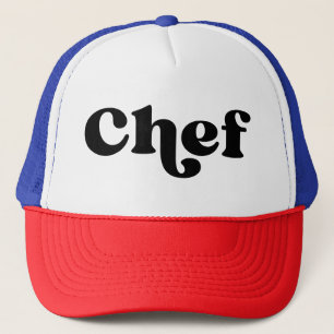 Gorra De Camionero Retro Chef