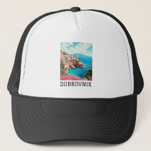 Gorra De Camionero Retro Classic Dubrovnik Croacia