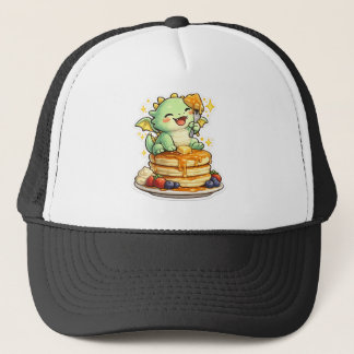Gorra de camionero retro de amante de panqueques l