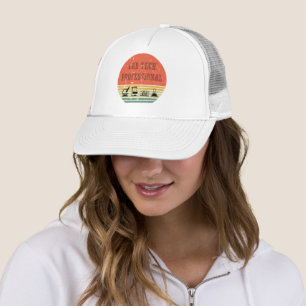 Gorra De Camionero Retro de atardecer vintage profesional de tecnolog