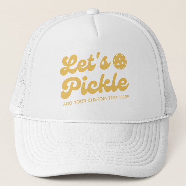 Gorra De Camionero Retro de Guay vamos a robar bolas personalizadas (Anverso)