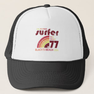 GORRA DE CAMIONERO RETRO DEL SURF WEB