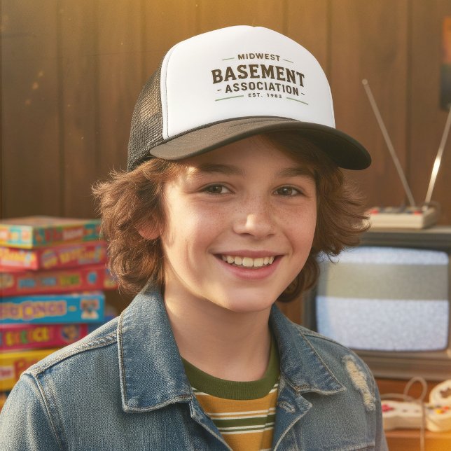 Gorra De Camionero Retro divertido nostálgico del Medio Oeste (Subido por el creador)