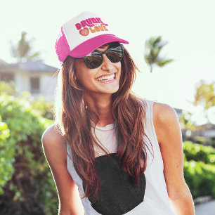 Gorra De Camionero Retro ebrio en amor novia