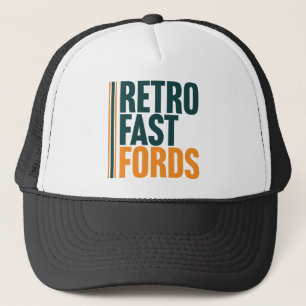 Gorra de camionero Retro Fast Fords