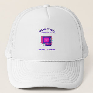 Gorra De Camionero Retro Gamer extraña a su juventud