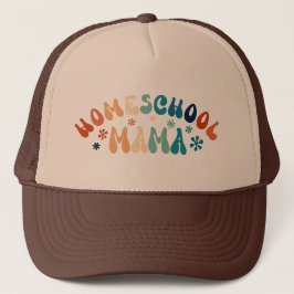 Gorra De Camionero Retro Homeschoa Mamá