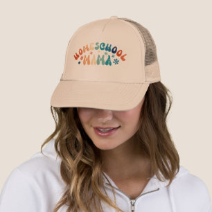 Gorra De Camionero Retro Homeschoa Mamá