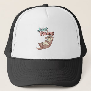 Gorra De Camionero Retro Otter Easygoing Trucker Hat